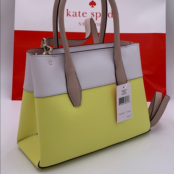 Kate Spade Eva Small Top Zip Satchel limelghtml - Picture 7 of 16